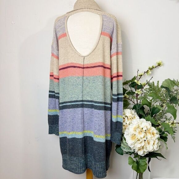 Anthropologie | Daily Practice “The Keep It Cool” Striped Sweater Dress “ - Picture 5 of 13